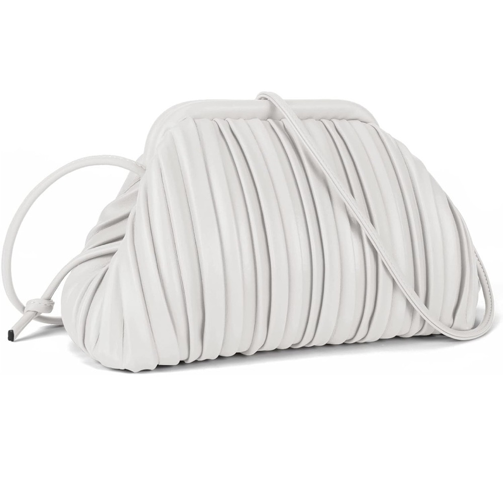 White Clutch Purse